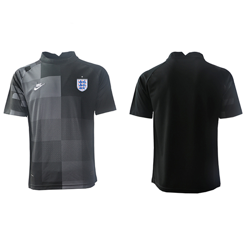 Camisa de Futebol Inglaterra Goleiro Equipamento Principal Mundo 2022 Manga Curta